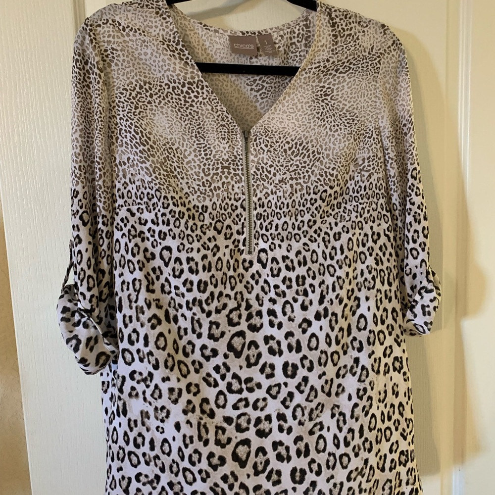 Animal inspired blouse